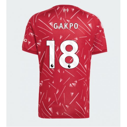 Liverpool Cody Gakpo #18 Kotipaita 2026-27 Lyhythihainen